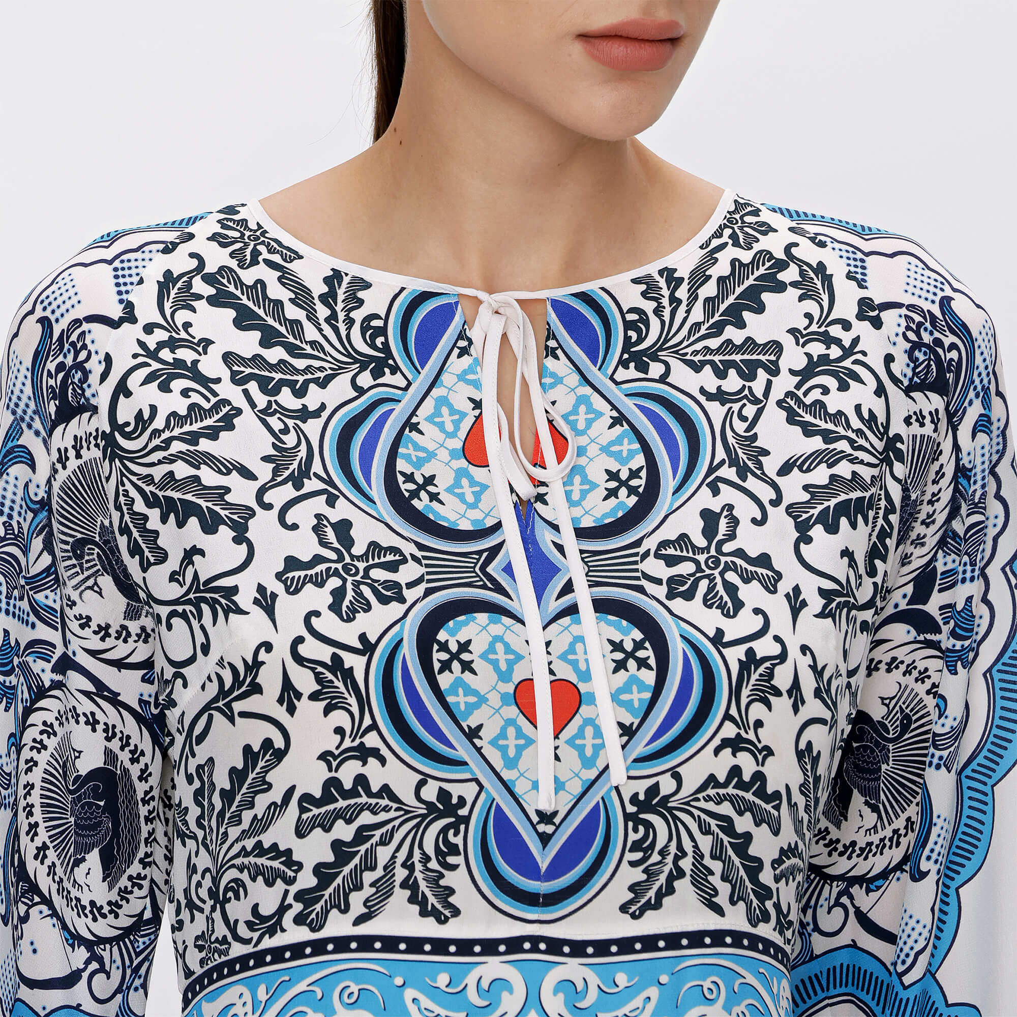 Mary Katrantzou - Blue Etnic Design Dress